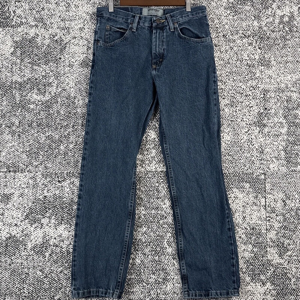 Wrangler Authentics Jeans Mens Size 30 X 30 (Actual 30‎ X 29) Straight Leg